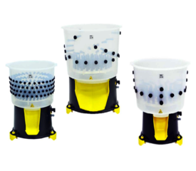 Pluimvee plukmachines en benodigdheden