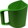 Voerschep 1kg (bekermodel) GROEN