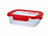 Cookai Ovenschaal Rood 1040ml met glazendeksel