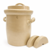 Zuurkoolpot 6 liter (grijs/klassiek)