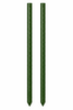 Bioogr&oacute;d tuinpalen - gecoat staal, 1,2 m, &Oslash;11 mm, 10 stuks