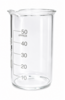 Bekerglas 50 ml gegradueerd hoog model hittebestendig