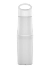 BE O Waterfles van suikerriet 500 ml - Wit