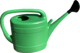 Gieter + sproeikop 14 Liter Groen