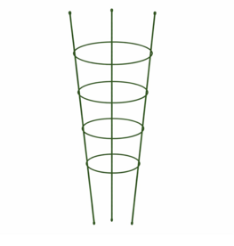 Steunringen voor tuinplanten, 4 ringen, 1 meter