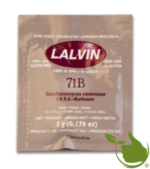 Gedroogde gist 71B&trade; - Lalvin&trade; - 5 g