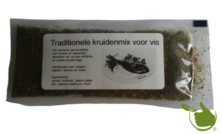 Traditionele kruidenmix voor vis