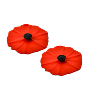 Drink Cover Poppy - Set van 2 - 10cm Charles Viancin