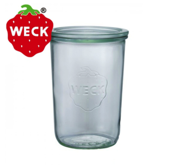 Weck STORT glas met deksel (850ml) 3/4L