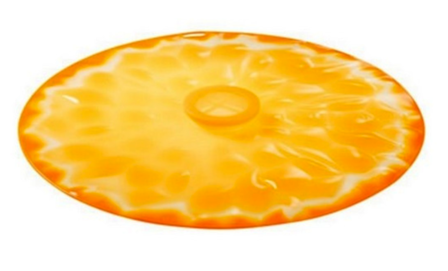 Citrus orange deksel  28cm van Charles Viancin