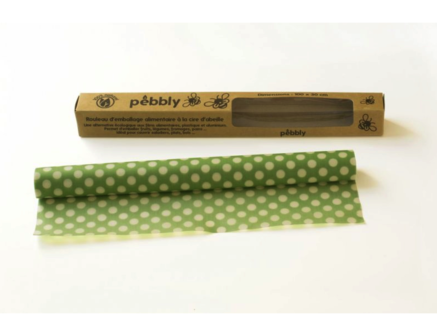 PEBBLY Beeswax wrap rol 30x100cm