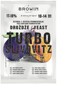 Turbo Slivovitz distilleerdersgist