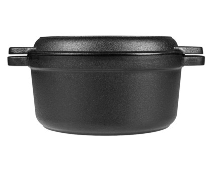 Gietijzeren grillplaat en pan 3,5 l