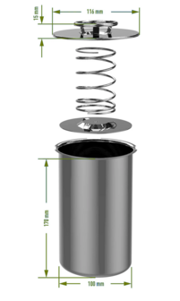 Hamkoker 1,5 kg