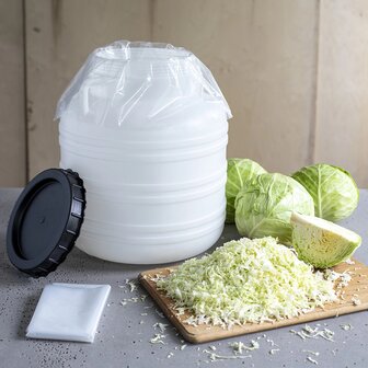 Voedselzakken 5x voor 50L, 65L en 80L vat