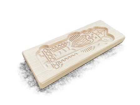 Speculaasplank Sint 23cm