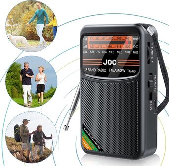 Full-Range Pocket Radio FM/AM/FW