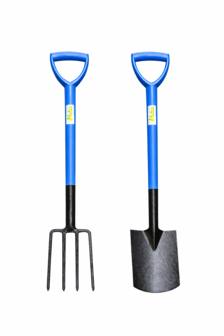 Natuurlijker leven spitspade en spitvork