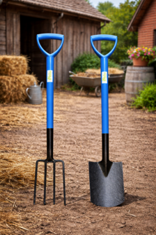 Natuurlijker leven spitspade en spitvork