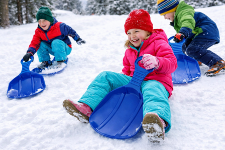 Natuurlijker leven sneeuwglijmat