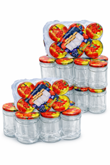 Natuurlijker leven Jampotten 6x8 inclusief deksel