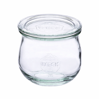 Weck TULP glas met deksel (370ml)