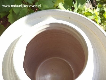 Zuurkoolpot 3 liter (grijs/klassiek)