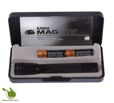 Maglite zaklamp AA mini ZWART