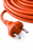 Verlengsnoer 20 meter oranje
