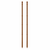 Stalen tuinpaal met coating en bamboevorm - 90 cm x 8 mm