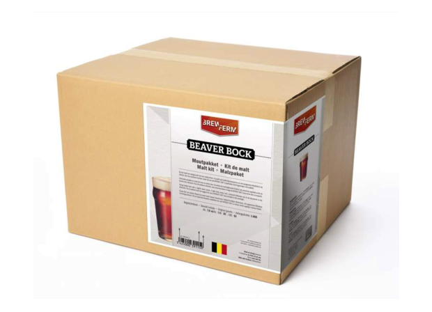 Moutpakket BREWFERM BEAVER-BOCK voor 20 ltr