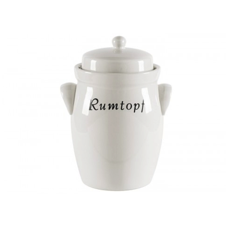 Rumtopf 3.5 liter crèmekleurig