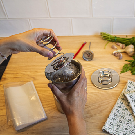 Zakken voor de hamkoker 3 kilo