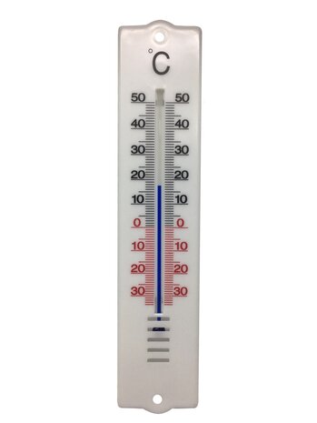 Kunststof thermometer 20cm
