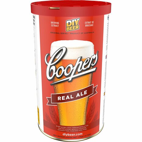Coopers bier Real Ale