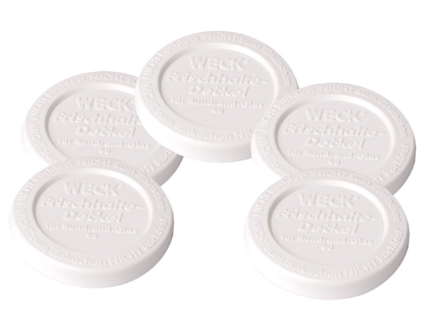 Vershouddeksel Weck 5 x Ø 60mm