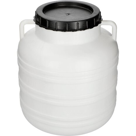 Zuurkoolvat met schroefdeksel 30L