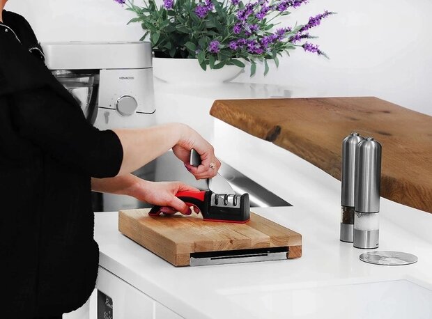 Messenslijper 3-traps keramisch