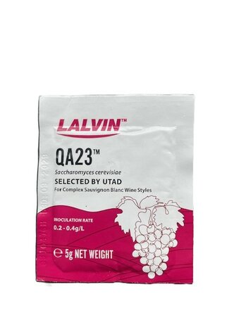 Gedroogde gist QA23&trade; - Lalvin&trade; - 5 g