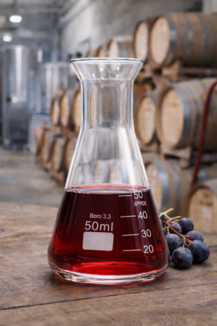 Natuurlijker leven Erlenmeyer 50 ml gegradueerd hittebestendig