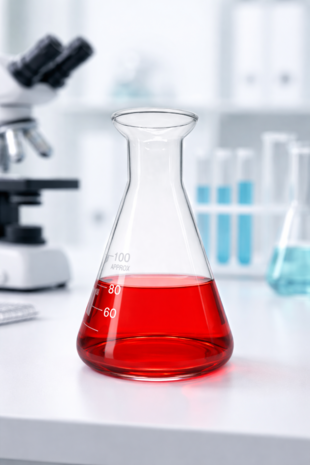 Natuurlijker leven Erlenmeyer 100 ml gegradueerd hittebestendig