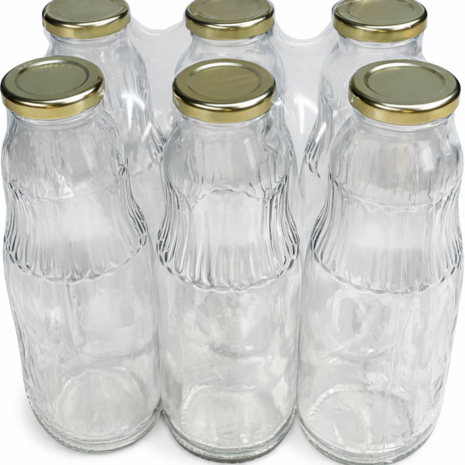 Natuurlijker leven sapfles (Goud) 750 ml 