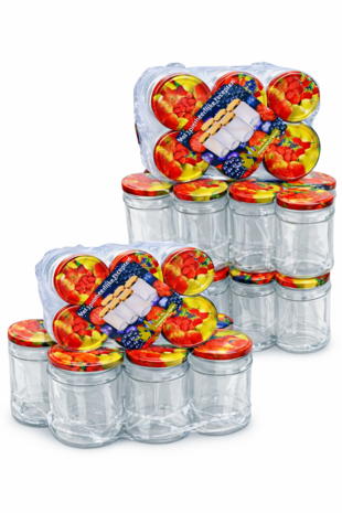 Natuurlijker leven Jampotten 6x8 inclusief deksel