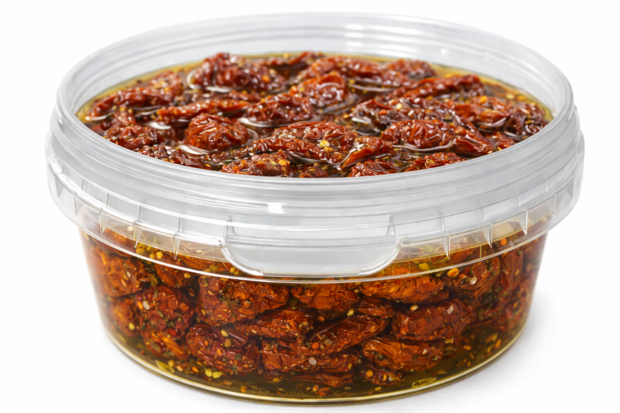 Ronde bakjes 300ml met deksel