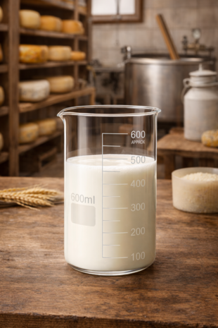 Bekerglas 600ml hoog model