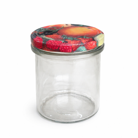 Jampotten 346 ml met twist-off deksel (fruit classic) 6 stuks