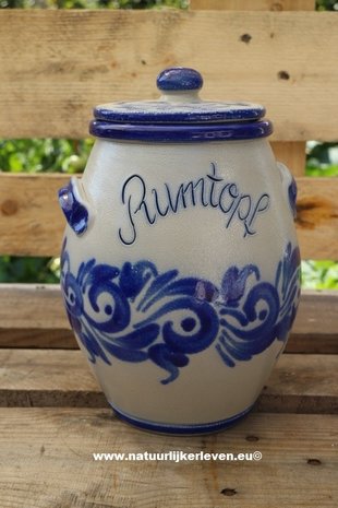 Rumtopf 3 liter (zoutglazuur)