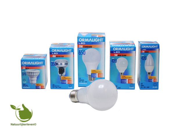 Led lampen van Ormalight