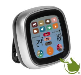 Elektronische pin-thermometer met LCD-touchscreen