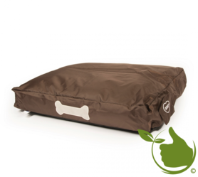 Hondenkussen Oxford 80x60x13cm Bruin